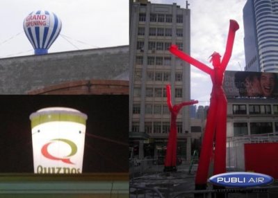 Various advertising inflatables - inflatable advertising rentals